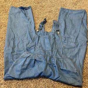 Blue Denim Overalls